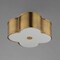 Maxim Lighting Clover 2-Light Flush Mount, Natural Aged Brass 12247WTNAB - alternate 4